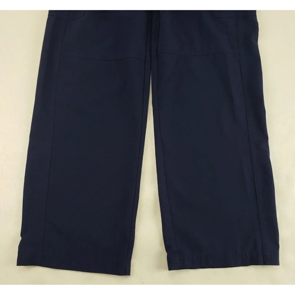 FIGS Axim Cargo Scrub Pant Mens XL Blue Double Pocket T2001 Technical Collection